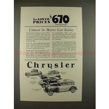1928 Chrysler 62, 72 Sports Roadster, Imperial 80 Ad!!