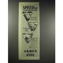 1929 ARMCO Culvert Ad - Speed up Your Drainage