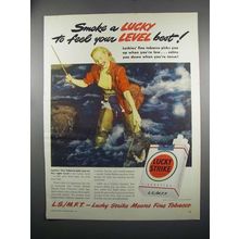 1949 Lucky Strike Cigarettes Ad - Feel Your Best
