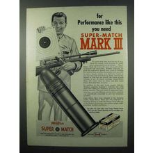 1953 Western Super-Match Mark III Ammunition Ad