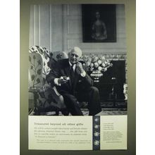 1960 De Beers Diamonds Ad - Treasured Beyond All Other Gifts