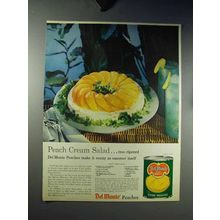1960 Del Monte Peaches Ad - Peach Cream Salad