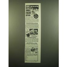 1980 Belsaw Institute Ad - Now Get in on the Profits in Small Engine Repair