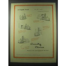 1954 Coventry Climax Fork Trucks Ad - A liquid asset