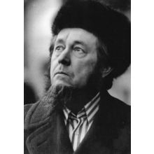 Aleksandr Solzhenitsyn Book Author Stunning Portrait Postcard