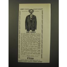1959 Chipp Fashion Advertisement - Odd Coats