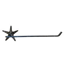 Pack Of 2] Rustic Silver Cast Iron Starfish Wall Mounted Paper Towel Holder ...