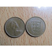 Jersey 1980 Elizabeth ll 1p Coin