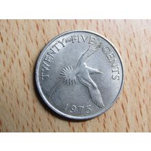 Bermuda 1973 25 Cents Coin