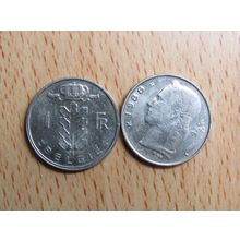 Belgium 1988 1 Frank Belgie (Dutch - Flemish Text) Coin