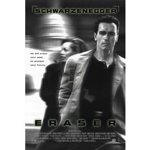 Eraser (1996)_1 Movie Film Poster Canvas iconic design
