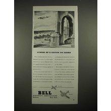 1940 Bell Airacobra, Airacuda Plane Ad, Nation on Guard