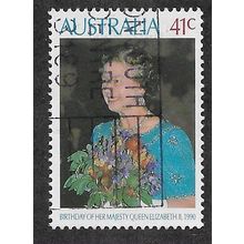 AUS 1990 41c 'QUEENS BIRTHDAY' FINE USED (EBID67-902)