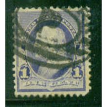 Used 219 1c Benjamin Franklin Fine A04280