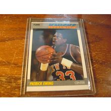 1987/88 Fleer, PATRICK EWING, HOF, Knicks #37