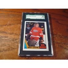 1987-88 O-Pee-Chee, Graded Near Mint 886, GREG SREFAN, Red Wings