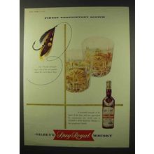 1956 Gilbey's Spey Royal Scotch Ad - Finest