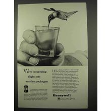 1957 Honeywell Aero Ad - Miniature Integrating Gyro