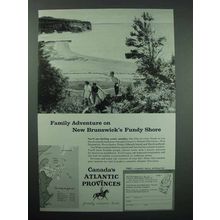 1958 New Brunswick Canada Tourism Ad - Fundy Shore