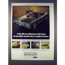 1972 Mercury Monterey 4-Door Hardtop Car Ad - Smooth