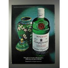 1980 Tanqueray Gin Ad - Why Give Empty Collector's Item