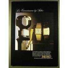 1980 Seiko Le Connaisseur Watches Ad