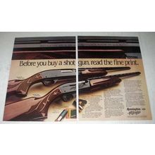 1982 Remington Ad - Model 870, Model 1100 LT-20 Shotgun