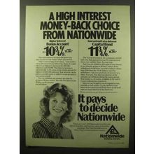 1982 Nationwide Building Society Ad - High Interest