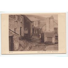 Adam and Eve House Polperro Postcard Cornwall 27