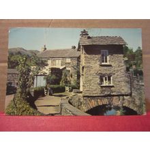 OLD BRIDGE HOUSE, AMBLESIDE, CUMBRIA used postcard by Gomis 1979 pm =