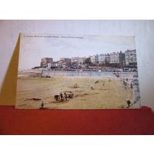 KNIGHTSTONE SANDS, WESTON-SUPER-MARE SOMERSET used antique postcard 1914 pm #