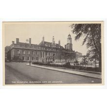 Municipal Buildings City of Leicester Postcard 29