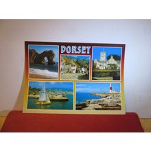 multiview, DORSET county.. unused postcard by J. Salmon =