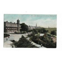 Harrogate, Prospect Place And The Stray, Yorkshire, Postcard.