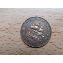 South Africa 1945 1/2d HalfPenny Coin