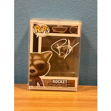 Funko Pop! Rocket #1202 Facsimile Laser Autographed Figure (Box & Protector)
