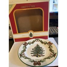 2003 65th Anniversary Spode Christmas Tree Plate with box
