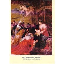 Art RUBENS "Adoration of The Magi" Postcard (Jarrold CKKC 6)