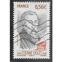 FRA 2009 56c 'ETIENNE DOLET' FINE USED (EBID55-174)