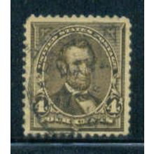 Used 269 4c Abraham Lincoln Fine M03594