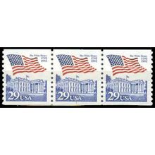 2609 29c U.S. Flag Over White House Fine MNH PNC 1/3 W1587