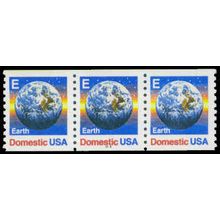 2279 25c E Earth Very Fine MNH Dry Gum PNC 1211/3 R0173