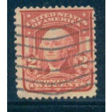 Used 319 2c George Washington Just Clears A06326