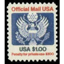 O132 $1 Eagle Fine MNH G0629