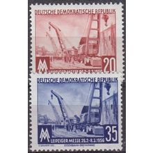 GERMANY DDR [1956] MiNr 0518-19 ( **/mnh )