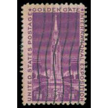 Used 852 3c Golden Gate Fine M08235