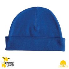 The Laughing Giraffe Baby Beanie Hat[ 0-6M Royal Blue ]