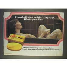 1977 Tone Soap Ad - Cocoa Butter Great Idea