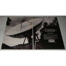 1979 GTE Satellite Earth Stations Ad - Call Nations