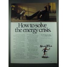 1988 NordicTrack Exercise Machine Ad - Solve the Energy Crisis